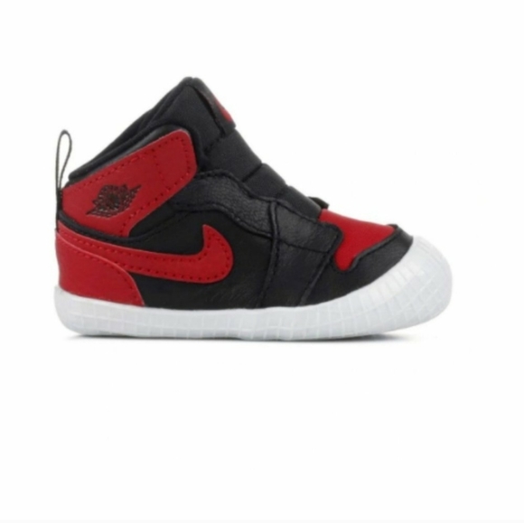 NIKE JORDAN 1 BABY BOOTIES CRIB SHOES - Picture 3 of 3